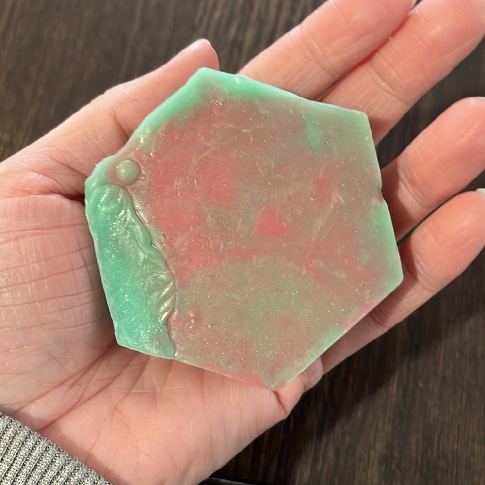 Watermelon Sugar Handmade Soap - Picture 3 of 3